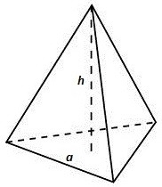 Дұрыс үшбұрышты пирамида